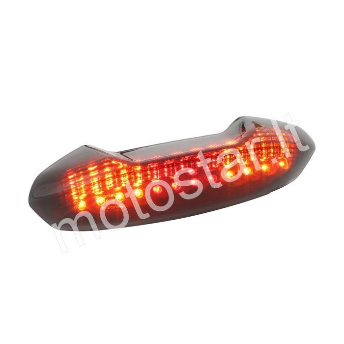 Piaggio NRG Power STR8 Led Black Line tail lamp (with turn signals)