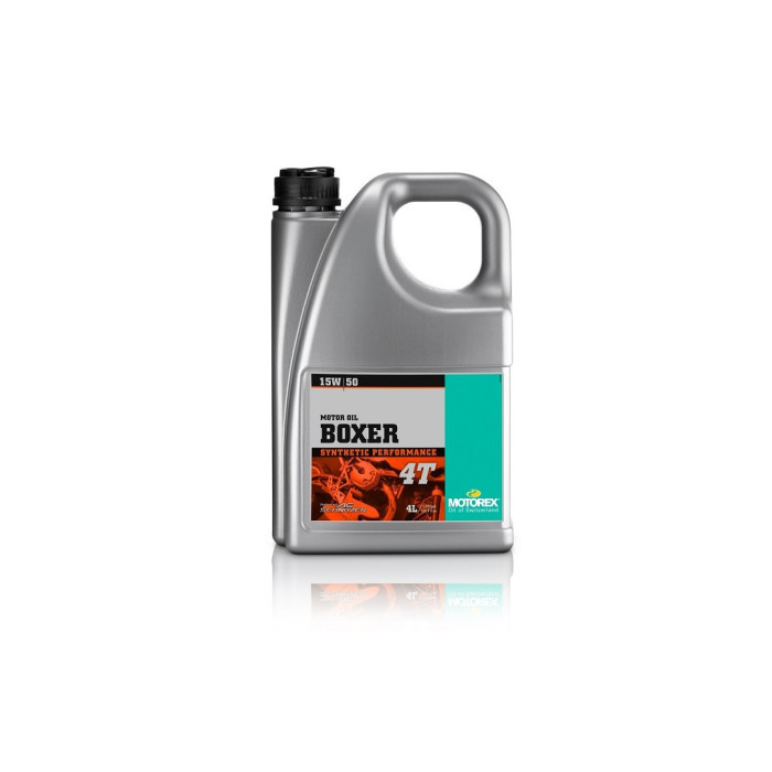 MOTOREX BOXER 4T 15W50 SYNTHETIC ENGINE OIL 4L, RECOMMENDED FOR BMW ENGINES