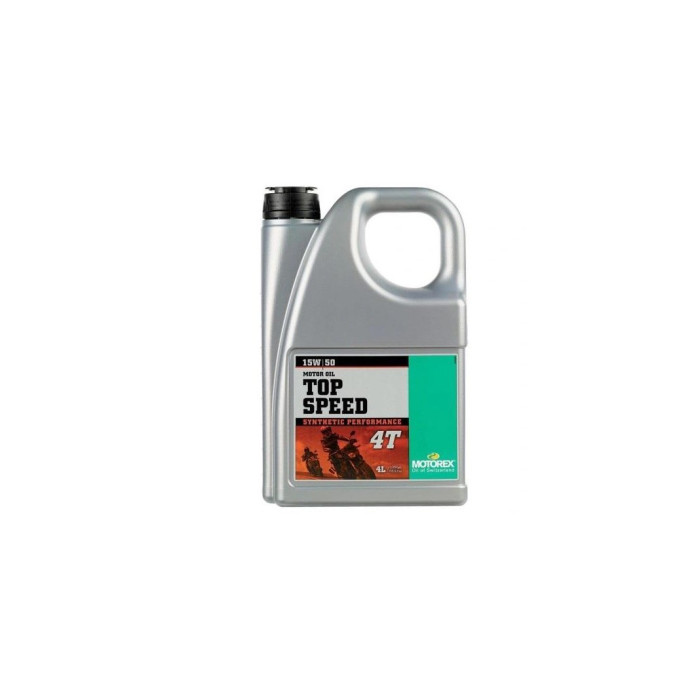 MOTOREX TOP SPEED 4T 15W50 JASO MA2 SYNTHETIC ENGINE OIL 4L