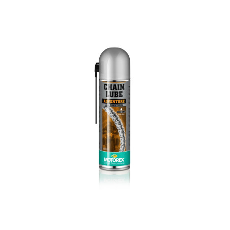 White chain lubricant with Teflon "Motorex Chainlube Adventure" 500 ml