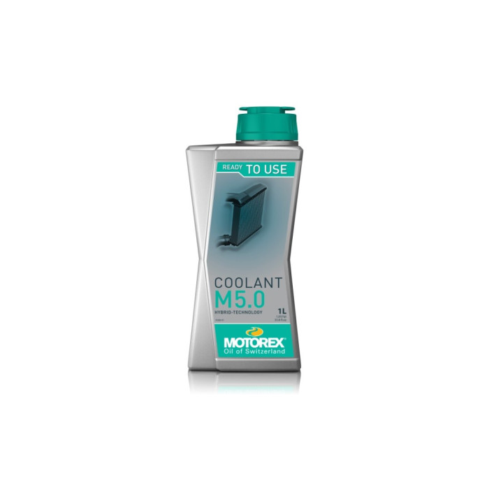 MOTOREX COOLANT M5.0 READY TO USE COOLANT 1L