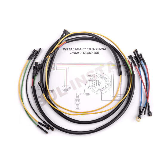 ELECTRICAL INSTALLATION - ROMET OGAR 205 WIRING