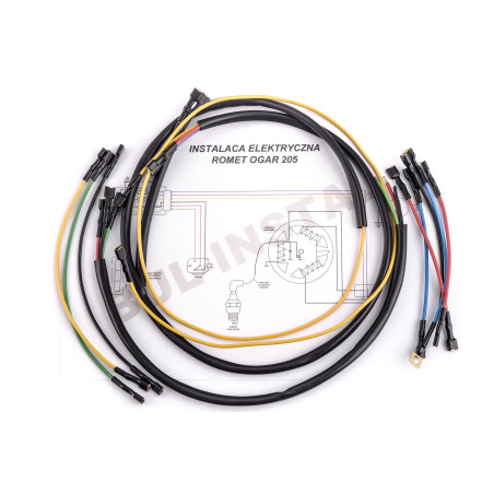 ELECTRICAL INSTALLATION - ROMET OGAR 205 WIRING