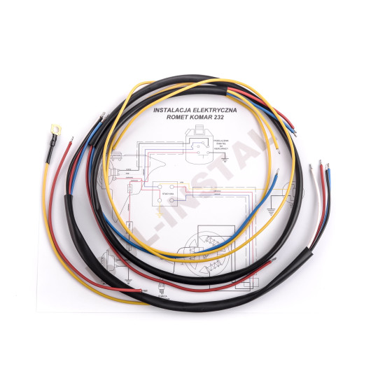 ELECTRICAL INSTALLATION - ROMET KOMAR 232 WIRING