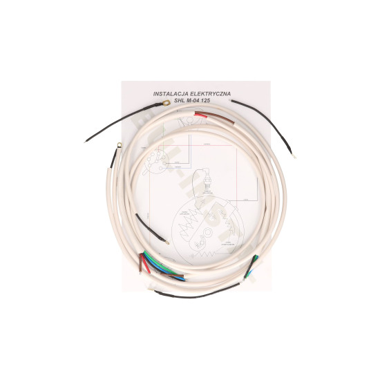 ELECTRICAL INSTALLATION - SHL M04 125 WHITE WIRING