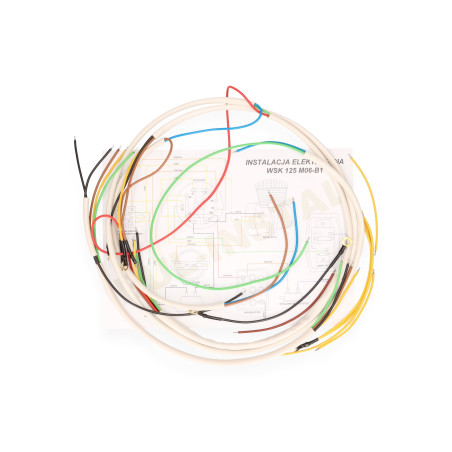 ELECTRICAL INSTALLATION - WSK 125 M06 B1 WIRE RAIL WHITE WIRE RAIL