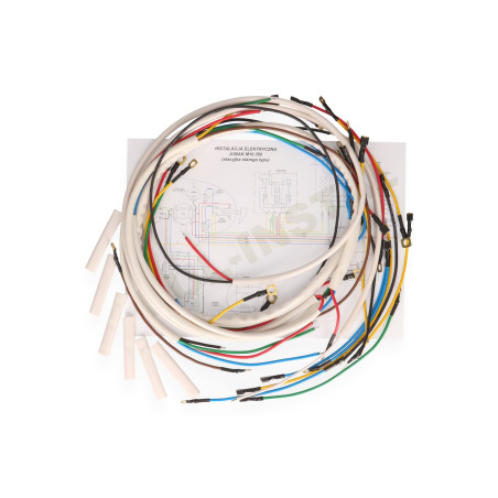 ELECTRICAL INSTALLATION - JUNAK M10 350 WHITE WIRE STRIP