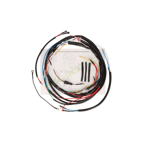 ELECTRICAL INSTALLATION - JAWA 250 WIRING WITH AMMETER
