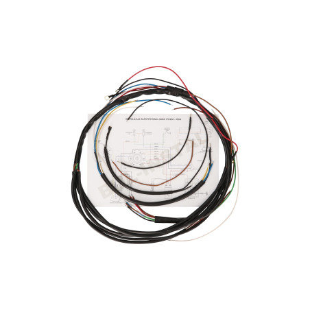ELECTRICAL INSTALLATION - WIRING JAWA 175 250 353 / 4 WITHOUT AMMETER