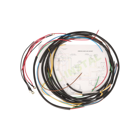 ELECTRICAL INSTALLATION - SIMSON AWO 425 SPORT BELTS