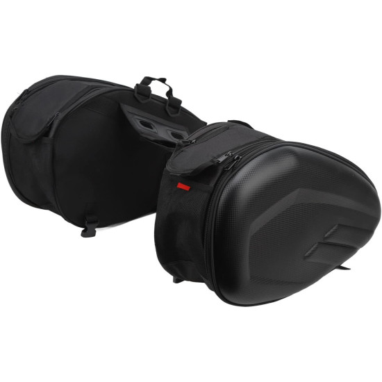 UNIVERSAL MOTORCYCLE SADDLE BAGS MADE OF PU / OXFORD