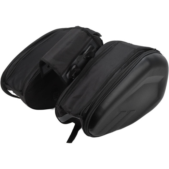 UNIVERSAL MOTORCYCLE SADDLE BAGS MADE OF PU / OXFORD