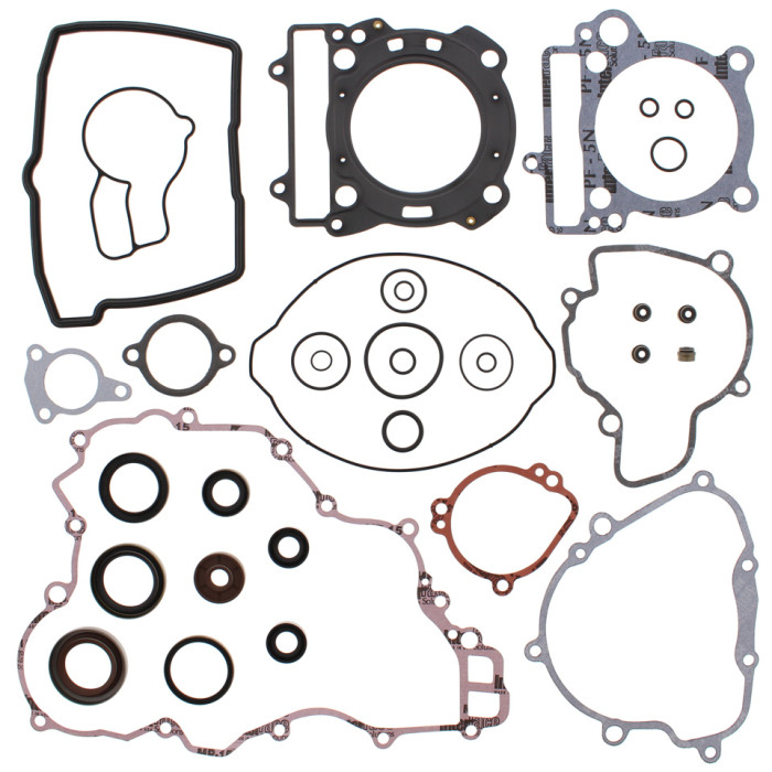 WINDEROSA (VERTEX) gasket set with oil seals KTM SXF (SX-F) 250 05-12, XC-F 250 07-12, XC-FW 250 06-13