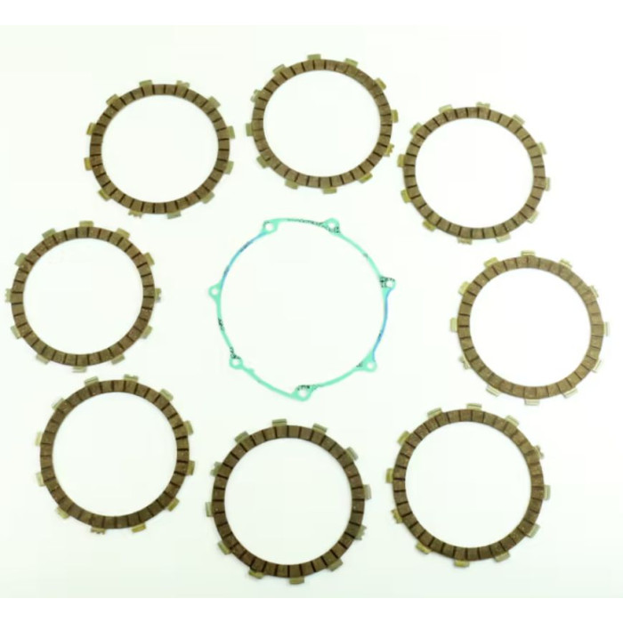 ATHENA clutch discs with clutch cover gasket GAS GAS EC 4T 450 '13-'15, YAMAHA WR 450F '05-'14