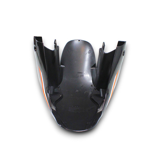 FRONT FENDER, BLACK BH, WITH STICKER TRX125