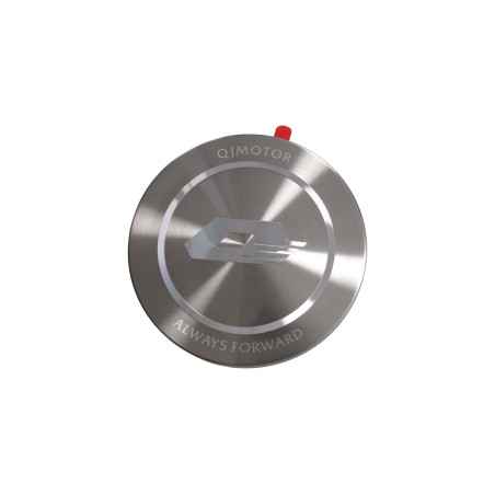 Aluminum badge on the right cover SRV125 SRK125S
