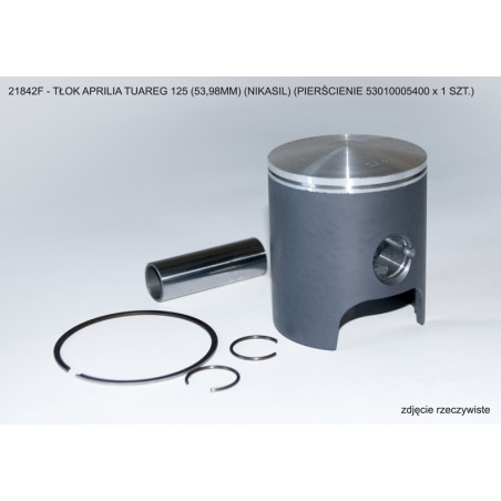 VERTEX piston APRILIA TUAREG 125 (53.98mm) (NIKASIL) (rings 53010005400 x 1 pc.)