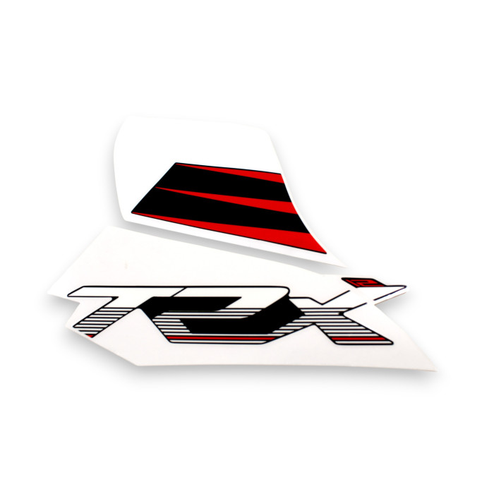 LEFT TANK PROTECTIVE PLATE STICKER II TRX125