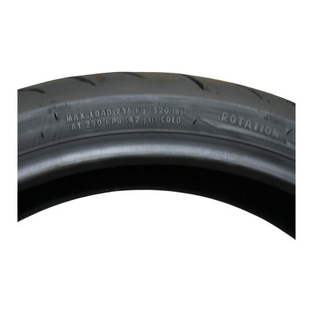 TIRE WITH PUMP 120/70 ZR17 SRK700