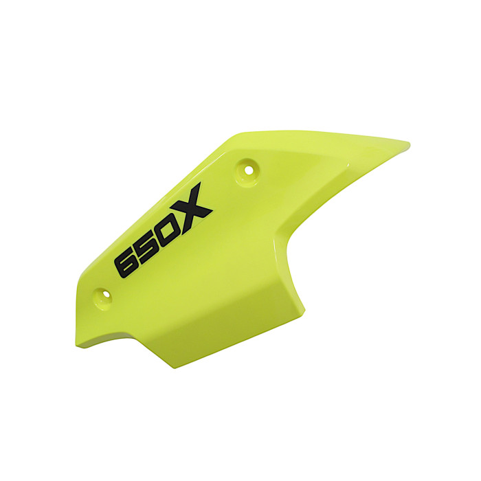 FRONT CLAY BOARD LEFT DECORATIVE BOARD, YELLOW MS, WITH STICKER SVT650 SVT650X