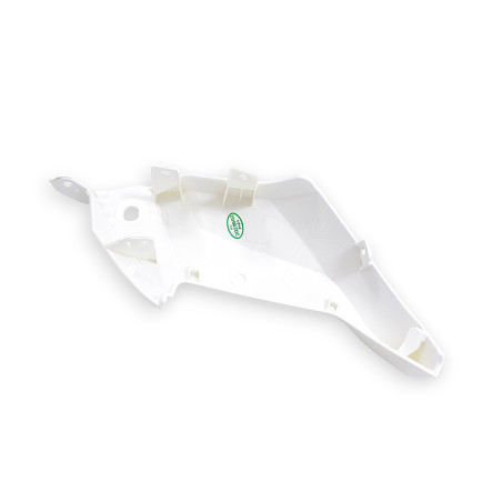 RIGHT HOOD TRIM GUIDE, WHITE WN, WITH STICKER TRX125