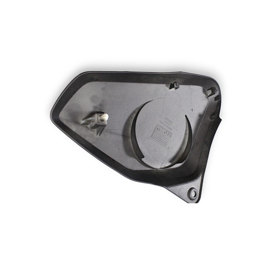 LEFT PROTECTIVE PLATE, BLACK N9, WITH STICKER SRV 125