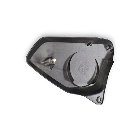 LEFT PROTECTIVE PLATE, BLACK N9, WITH STICKER SRV 125