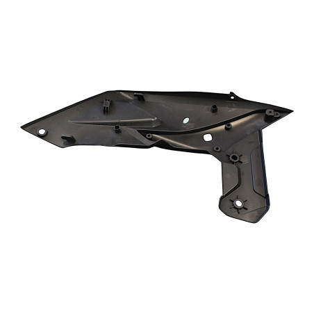 LEFT LOWER OIL TANK PROTECTIVE COVER, BLACK N6, WITH STICKER SRK700