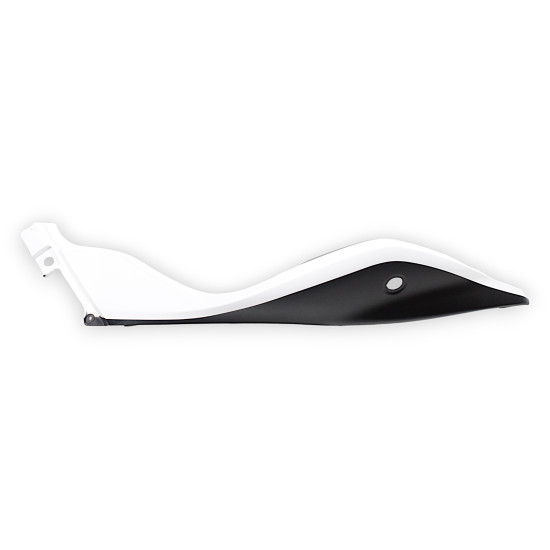 KAIRYSIS GALINIS KAPOTAS, BALTA WN / JUODA N9, SU LIPDUKU SRK125S