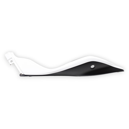LEFT REAR HOOD, WHITE WN / BLACK N9, WITH STICKER SRK125S