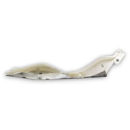 LEFT REAR HOOD, WHITE WN / BLACK N9, WITH STICKER SRK125S