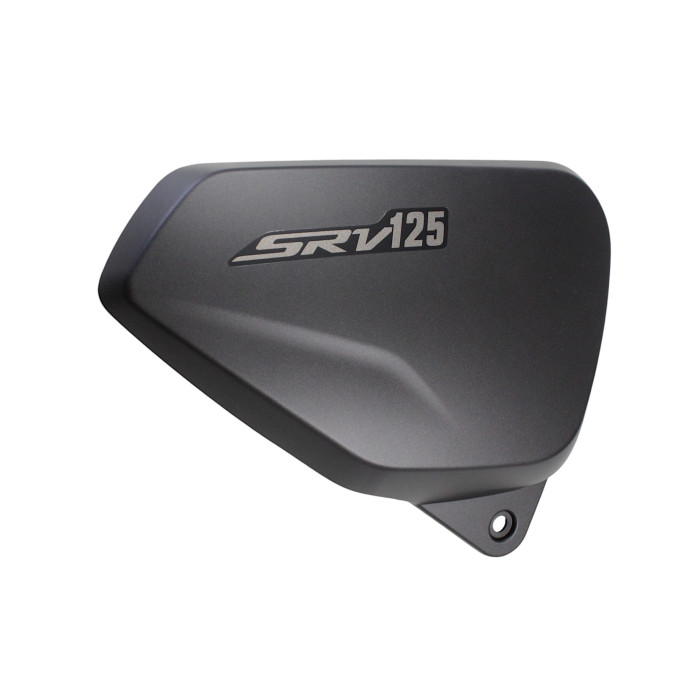 RIGHT PROTECTIVE PLATE, BLACK N9, WITH STICKER SRV 125