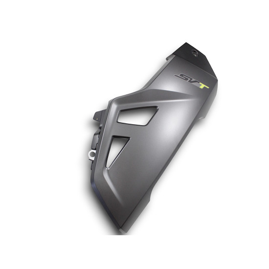 RIGHT TANK PROTECTIVE PLATE, SILVER HN, WITH STICKER SVT650 SVT650X
