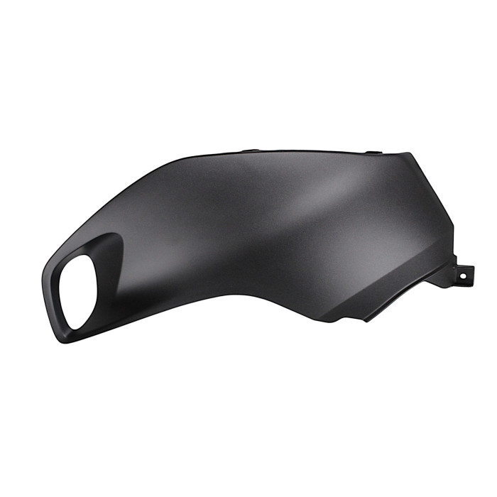 LEFT FUEL TANK PROTECTIVE PLATE, BLACK N9 SRK125S