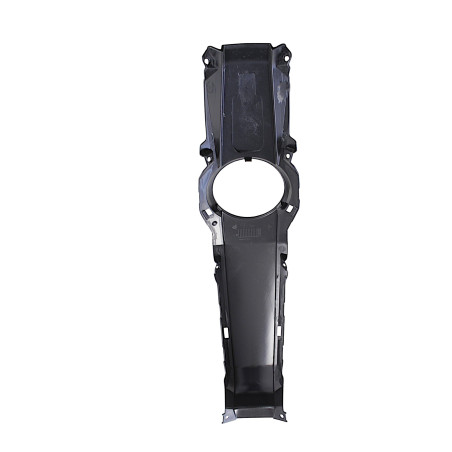 CENTER TANK PROTECTIVE PLATE, BLACK BH, WITH STICKER TRX125