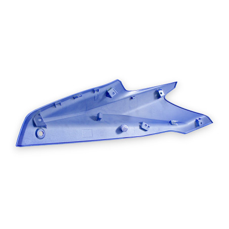 FUEL TANK UPPER LEFT PROTECTIVE PLATE, BLUE E6, WITH STICKER SRT800 SRT800S