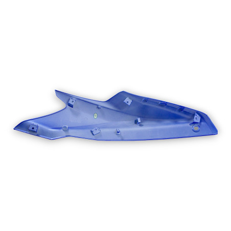 FUEL TANK UPPER RIGHT PROTECTIVE PLATE, BLUE E6, WITH STICKER SRT800 SRT800S