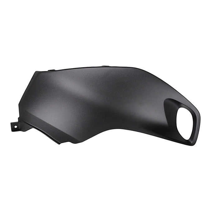RIGHT FUEL TANK PROTECTIVE PLATE, BLACK N9 SRK125S