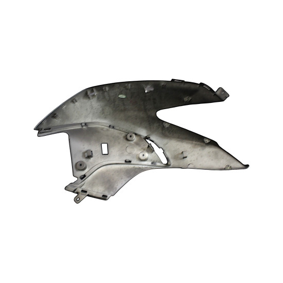 TANK LEFT REAR PROTECTIVE PANEL, BLACK N4, WITH STICKER SRK125S