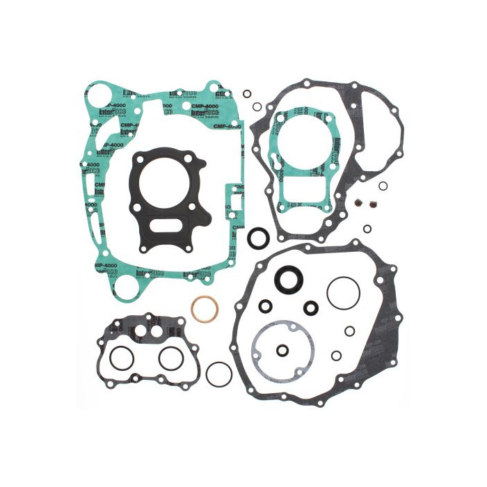 WINDEROSA (VERTEX) engine gasket set with oil seals HONDA TRX250TE RECON 02-21, TRX250TM RECON 02-21, TRX250X / EX S