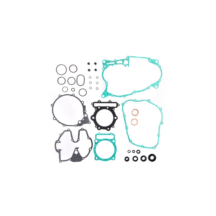 PROX gasket set with engine oil seal set HONDA XR 600 R '85-'00