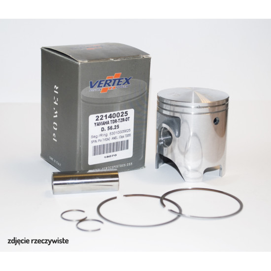 VERTEX piston YAMAHA DT 125 (DT125) R, TDR 125/250, TZR 125 '88-'06 (+0.7556.75mm)