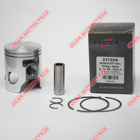 VERTEX stūmoklis HONDA MTX 125R, NS 125 (55,96mm) (žiedai 53010005600 x 2 vnt.)
