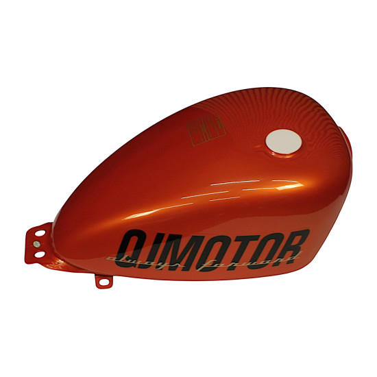 FUEL TANK ASSEMBLY, ORANGE MK, WITH STICKER SRV 125