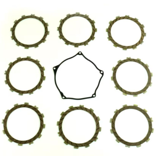 ATHENA clutch discs with clutch cover gasket KAWASAKI KX 250F '09-'16