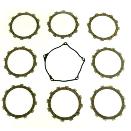 ATHENA clutch discs with clutch cover gasket KAWASAKI KX 250F '09-'16