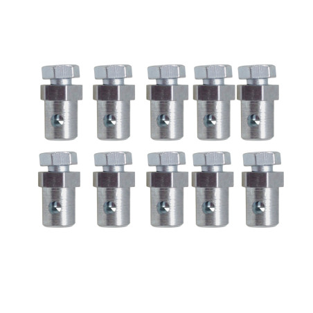 VESPA GEAR SHIFT CABLES TWISTED BARRELS - 10 PCS.