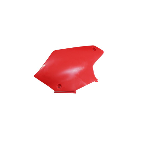 REAR SIDE COVER LEFT RED APOLLO RXF OPEN 125 / 140