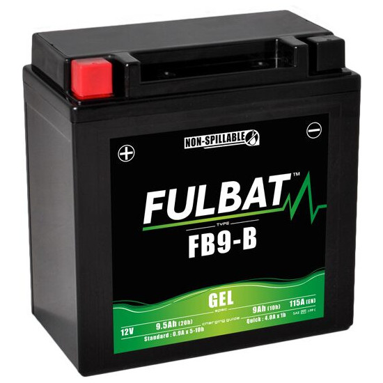 FULBAT FB9-B BE PRIEŽIŪROS GELIO AKUMULIATORIUS