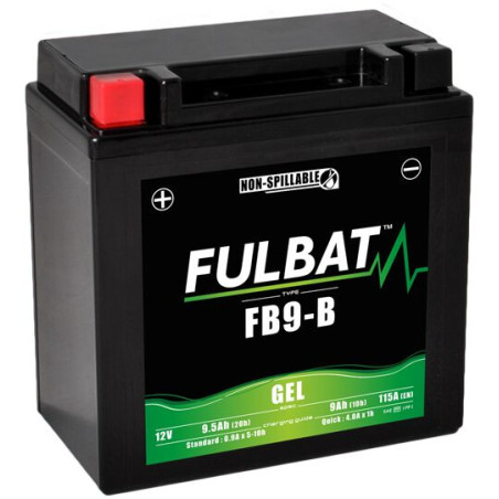 FULBAT FB9-B BE PRIEŽIŪROS GELIO AKUMULIATORIUS
